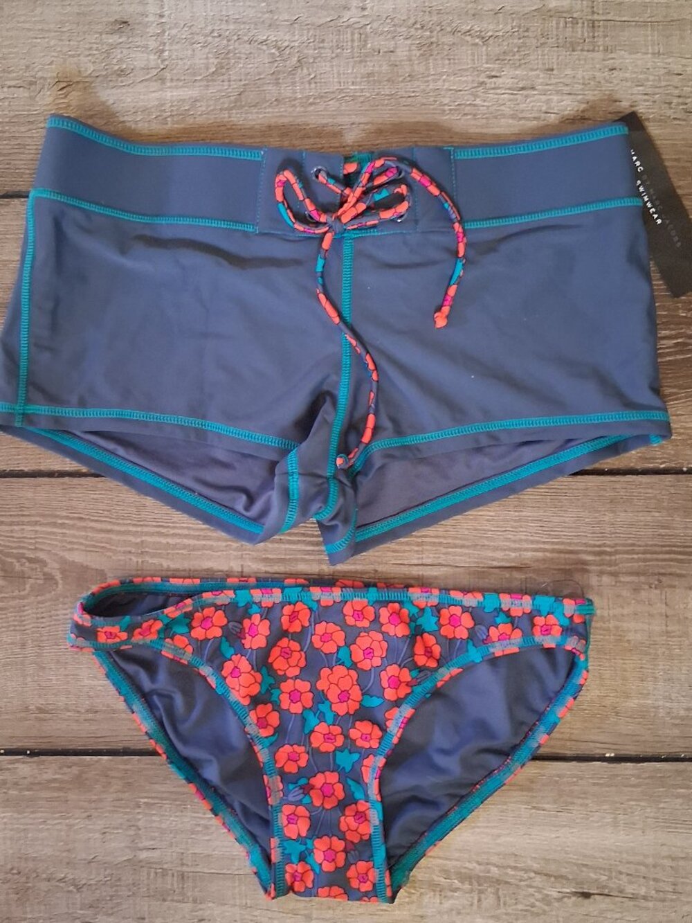Marc Jacobs Maysie Board shorts ( M) or bikini bottoms  (s) NEW